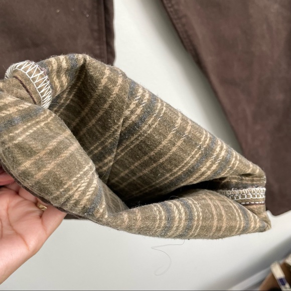 - Carhartt men’s flannel line denim jeans size 40x34 brown - Picture 7 of 10